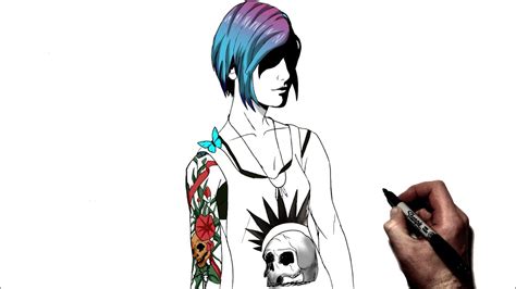 chloe price drawing|how to draw chloe kelly.